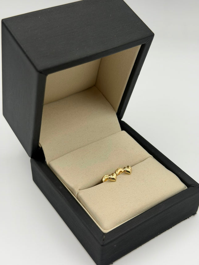 Topos corazón inflado pequeño Oro amarillo 18k 0,47 Gr / 4,5 mm