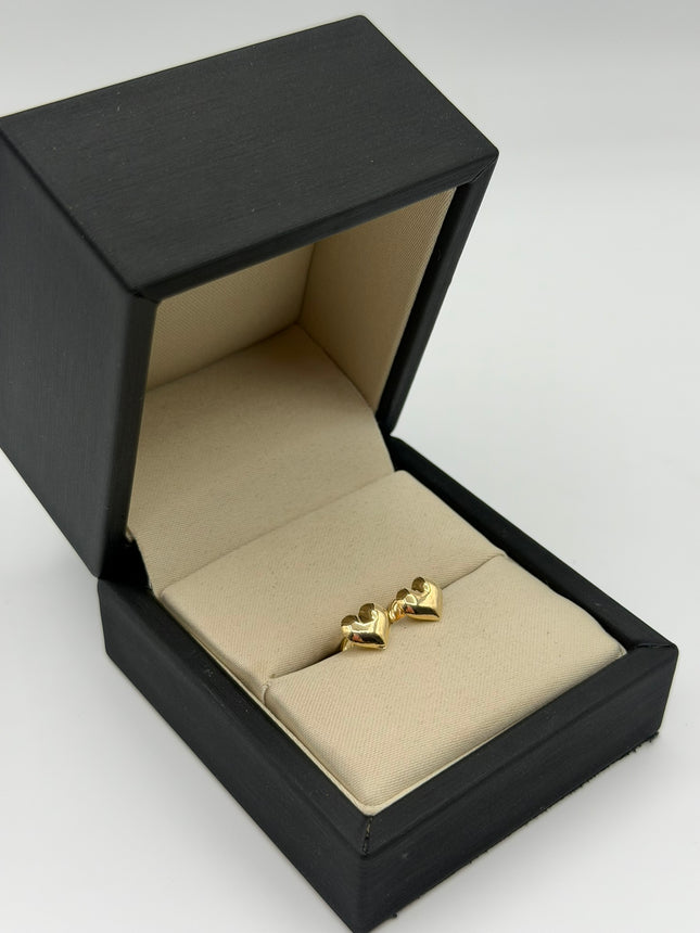 Topos corazon inflado Oro amarillo 18k 0,68 Gr / 7 mm