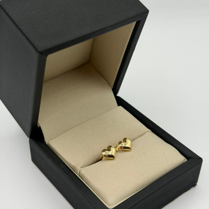 Topos corazón inflado Oro amarillo 18k 0,73 Gr / 7,2 mm