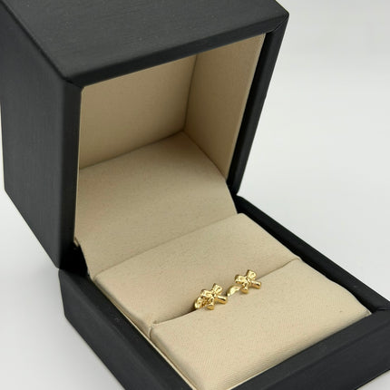 Topos moño Oro amarillo 18k 0,53 Gr / 5,5 mm