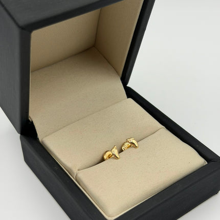 Topos huella pie Oro amarillo 18k 0,43 Gr / 5,9 mm
