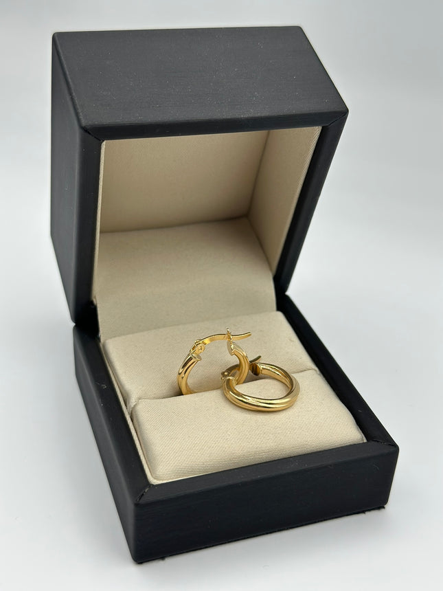 Candonga entorchada Oro amarillo 18k 1,76 Gr / 2,0 Cm