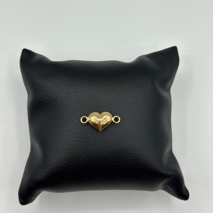 Herraje corazon inflado Oro amarillo 18k 0,38 Gr / 1,5 Cm