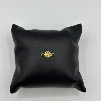 Herraje mini corona rx Oro amarillo 18k 0,22 Gr / 0,55 Cm