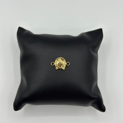 Herraje herradura caballo Oro amarillo 18k 0,53 Gr / 1,5 Cm