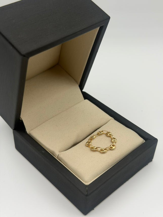 Anillo gc Oro amarillo 18k / Talla 4 / 0,51 Gr / 3,5 mm