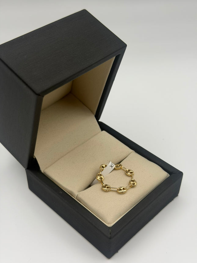 Anillo baby gc Oro amarillo 18k / Talla 6 / 0,65 Gr / 3,2 mm