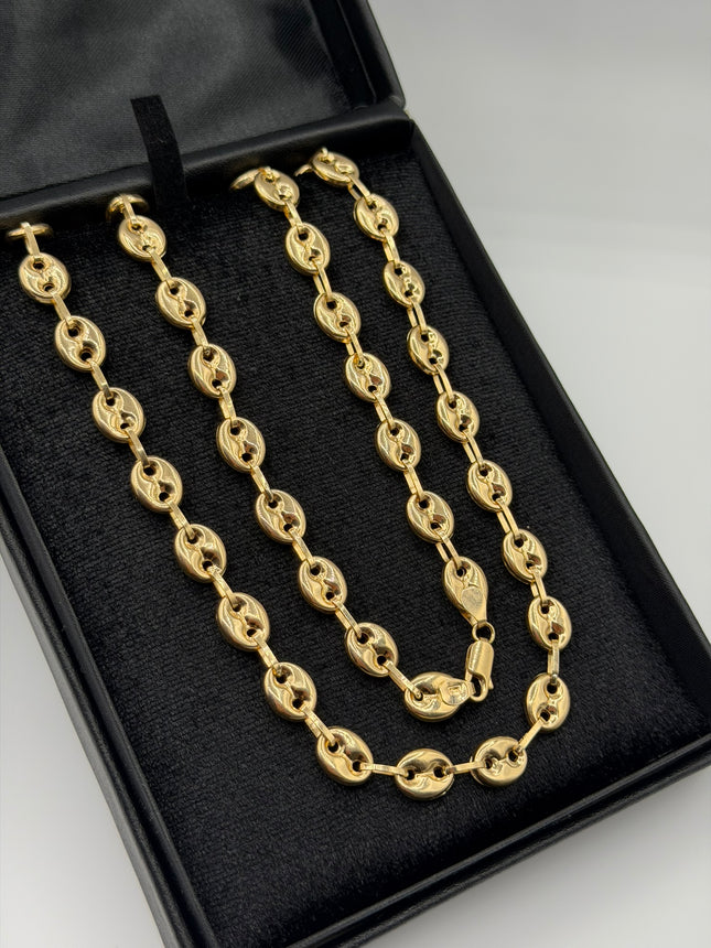 Cadena gc broche italy Oro amarillo 18k 17,10 Gr / 8 mm / 60 Cm