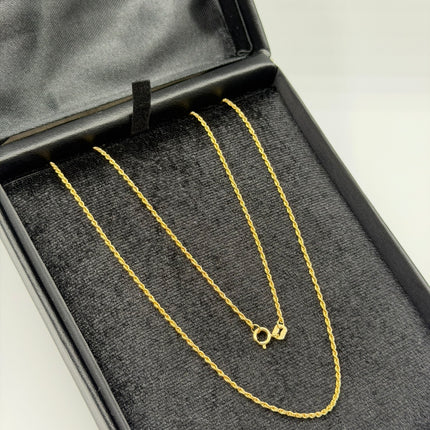 Cadena It mini lazo Oro amarillo 18k +3 / 1,15 Gr / 1,3 mm / 60 Cm