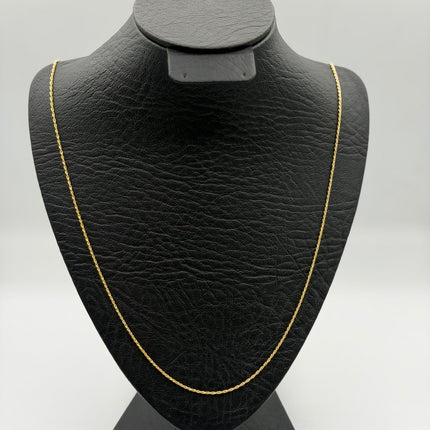 Cadena It mini lazo Oro amarillo 18k +3 / 1,15 Gr / 1,3 mm / 60 Cm