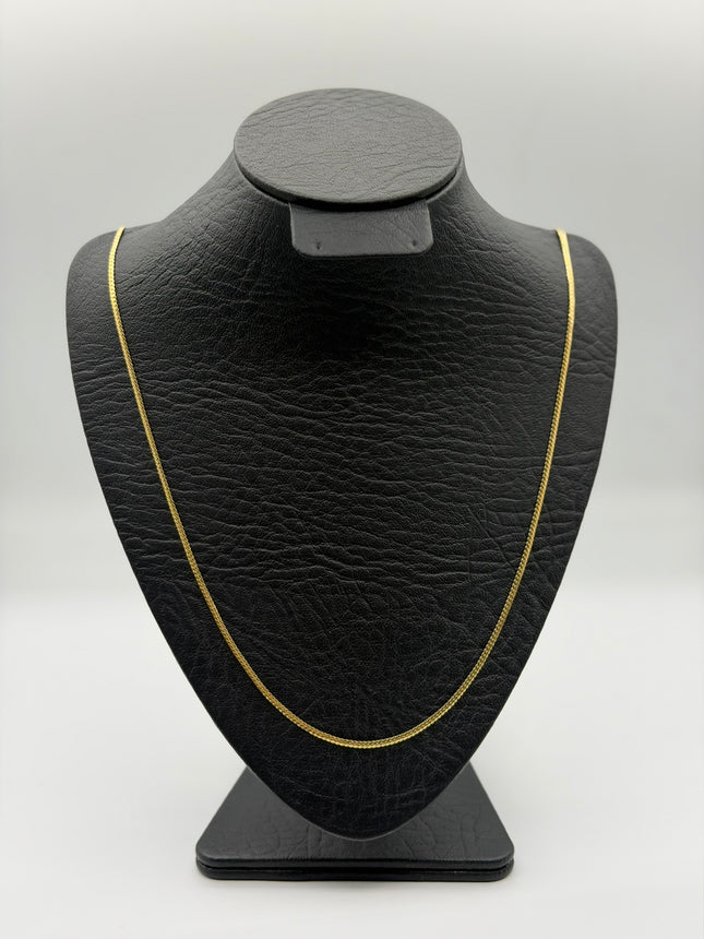 Cadena It tejido serpiente Oro amarillo 18k +3 / 3,37 Gr / 1,9 mm / 60 Cm