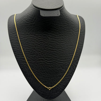 Cadena It tejido serpiente Oro amarillo 18k +3 / 3,37 Gr / 1,9 mm / 60 Cm