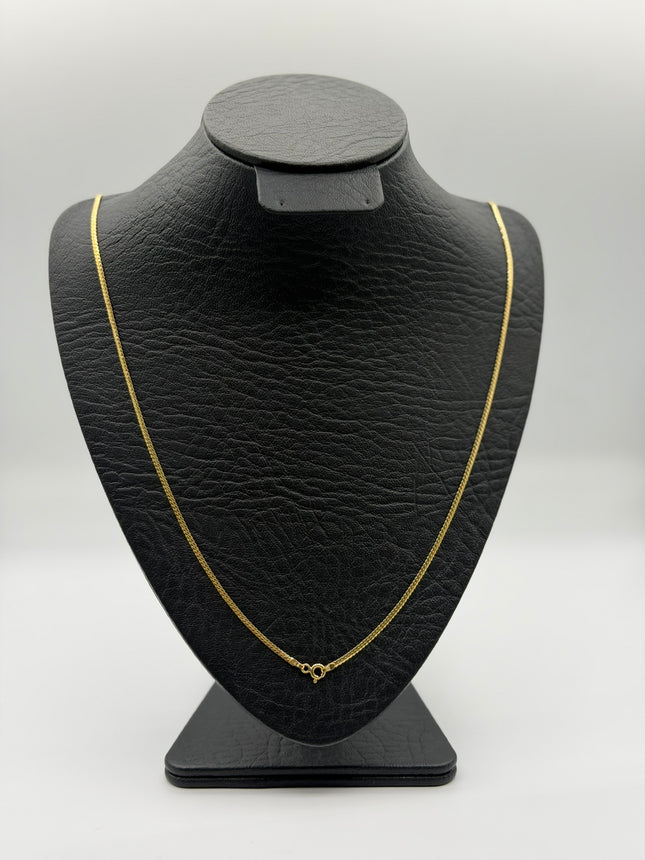 Cadena It tejido serpiente Oro amarillo 18k +3 / 3,37 Gr / 1,9 mm / 60 Cm