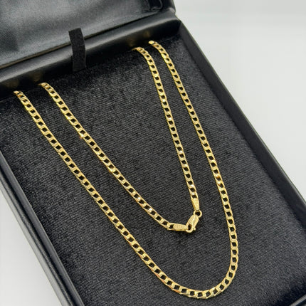 Cadena It panzer Oro amarillo 18k 10,25 Gr / 2,7 mm / 60 Cm
