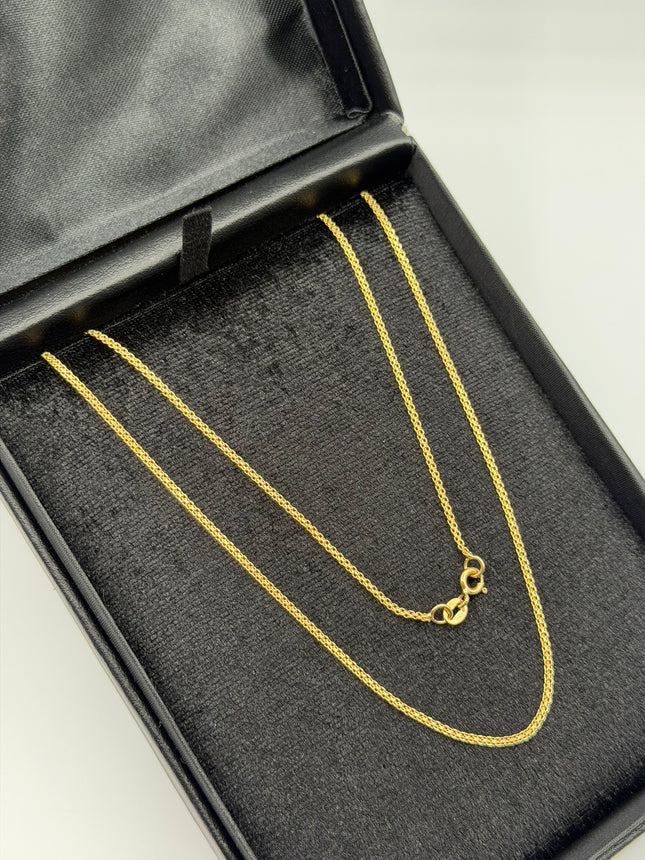 Cadena It china Oro amarillo 18k +3 / 3,23 Gr / 1,5 mm / 60 Cm