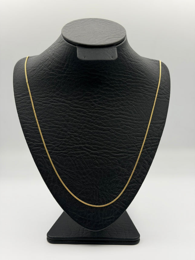 Cadena It china Oro amarillo 18k +3 / 3,23 Gr / 1,5 mm / 60 Cm