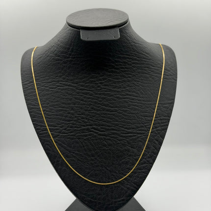 Cadena It china Oro amarillo 18k +3 / 1,86 Gr / 1,04 mm / 60 Cm
