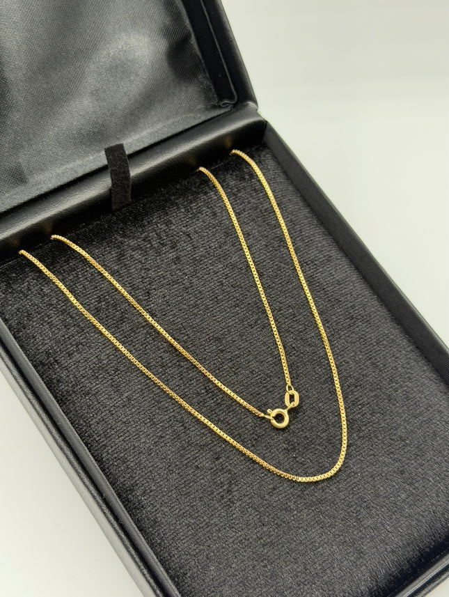 Cadena It veneciana Oro amarillo 18k +3 / 2,70 Gr / 1 mm / 60 Cm