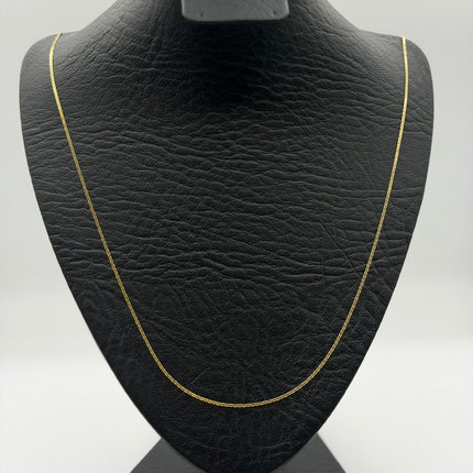 Cadena It plana Oro amarillo 18k +3 / 1,83 Gr / 1,15 mm / 60 Cm
