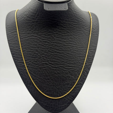 Cadena It franco Oro amarillo 18k +3 / 4,37 Gr / 1,55 mm / 60 Cm