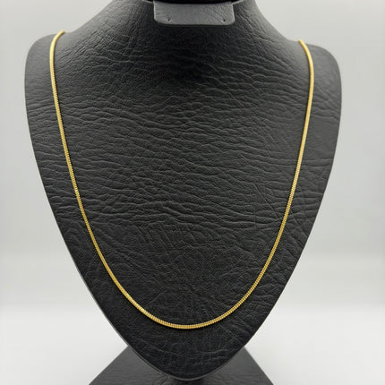 Cadena It franco Oro amarillo 18k +3 / 4,5 Gr / 1,7 mm / 60 Cm