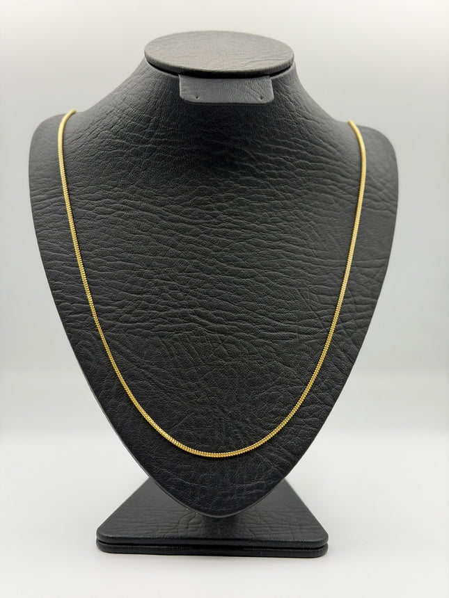 Cadena It franco Oro amarillo 18k +3 / 4,5 Gr / 1,7 mm / 60 Cm