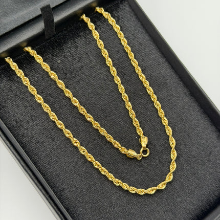 Cadena It lazo Oro amarillo 18k +3 / 4,29 Gr / 3 mm / 50 Cm