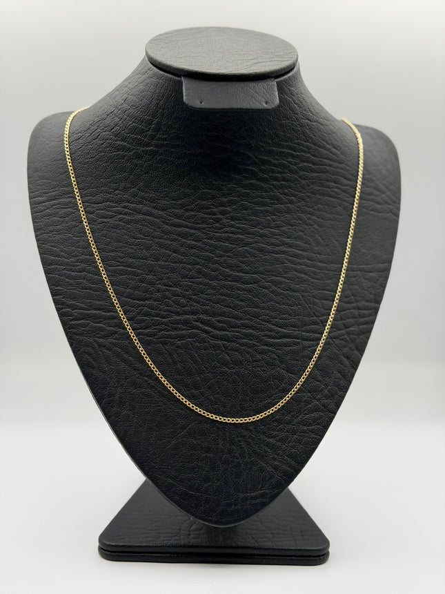 Cadena It cubana Oro amarillo 18k +3 / 2,28 Gr / 1,75 mm / 50 Cm