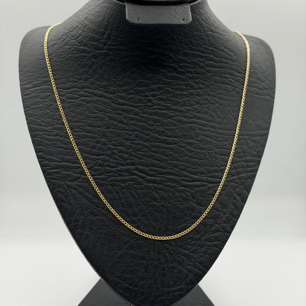 Cadena It cubana Oro amarillo 18k +3 / 2,11 Gr / 1,8 mm / 45 Cm