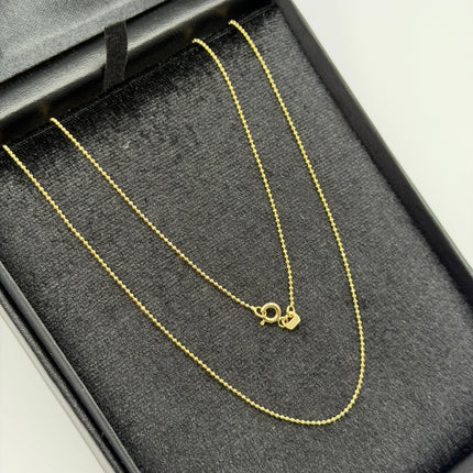 Cadena It mini militar Oro amarillo 18k +3 / 2,24 Gr / 1 mm / 50 Cm