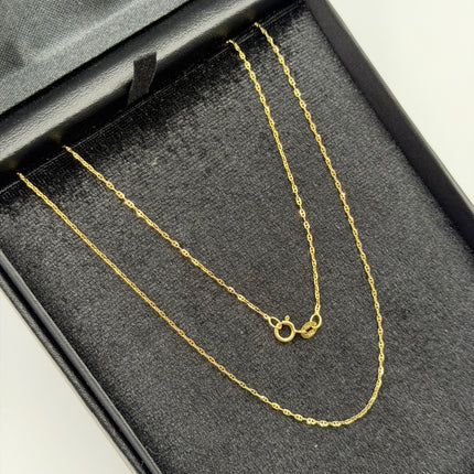Cadena It gc Oro amarillo 18k +3 / 1,41 Gr / 1,1 mm / 50 Cm