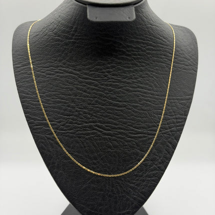Cadena It plana Oro amarillo 18k +3 / 1,58 Gr / 1,22 mm / 50 Cm